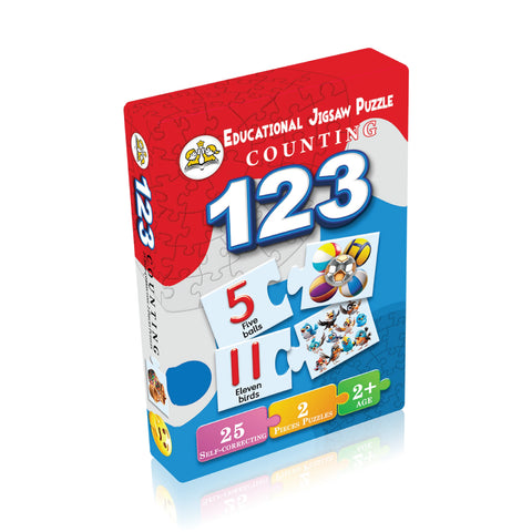 Counting 123 Educational Jigsaw Puzzle