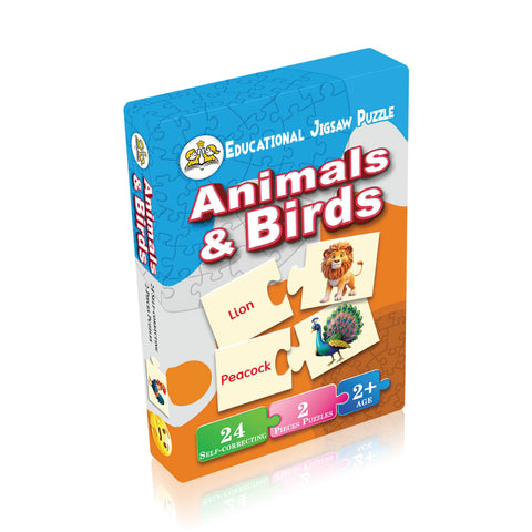 Animals & Birds Educational Jigsaw Puzzle