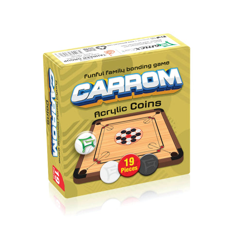 Acrylic Carrom Coins