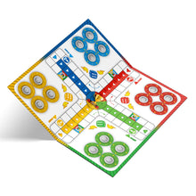 Wooden Ludo Board Game Set | 24x24 Inch & PET Jar XL3