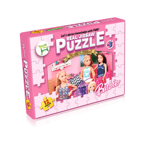 Learner's REAL JIGSAW PUZZLE of BARBIE