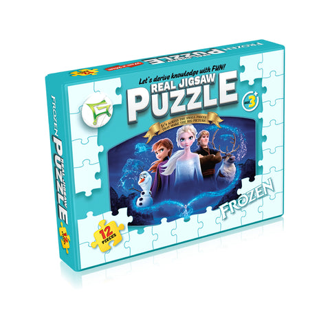 Learner's REAL JIGSAW PUZZLE of FROZEN
