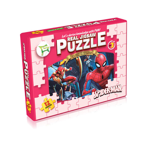 Learner's Real Jigsaw Puzzle of Spiderman