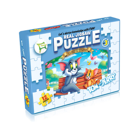 Learner's Real Jigsaw Puzzle of  Tom & Jery