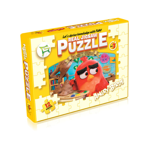 Learner's Real Jigsaw Puzzle of  Angry Birds
