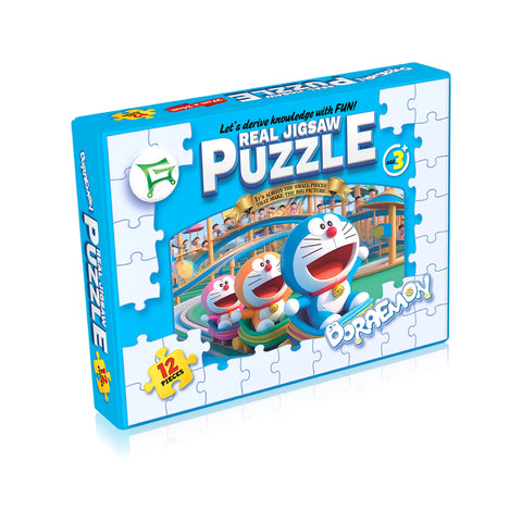 Learner's Real Jigsaw Puzzle of  Doraemon