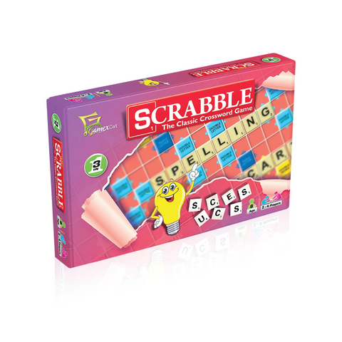 Scrabble 3-in-1 Premium Wooden Board Game