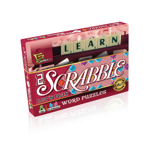 Scrabble Senior 2 in 1 Wooden Board Game