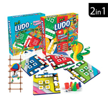 2 in 1 Puzzle Ludo Game
