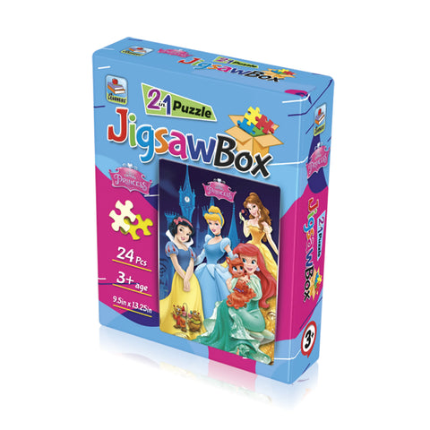 2 in 1 Jigsaw Puzzle | Princess