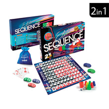 Sequence 2 in 1 Board Game
