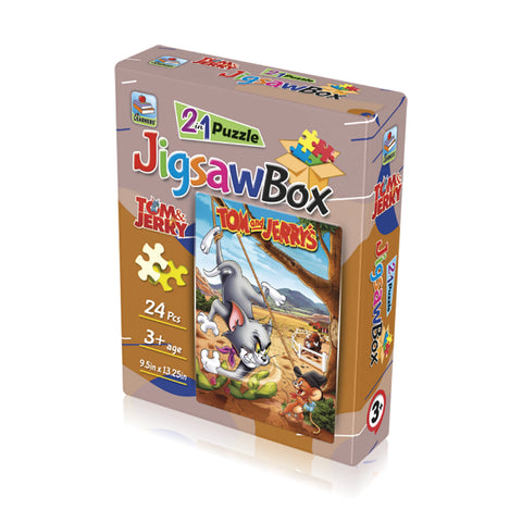 2 in 1 Jigsaw Puzzle | Tom & Jerry