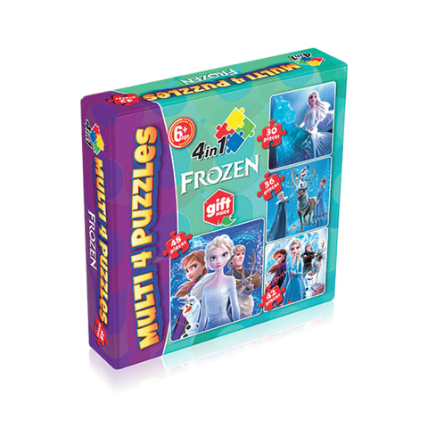 Multi 4 in 1 Puzzle | Frozen