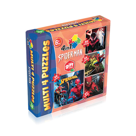 Multi 4 in 1 Puzzle | Spider Man