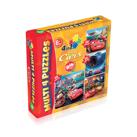 Multi 4 in 1 Puzzle |Pixar Cars