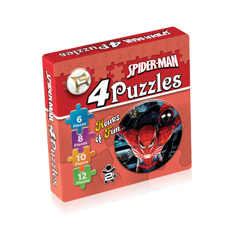4 in 1 Puzzle | Spider Man
