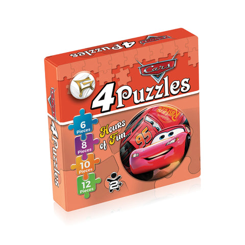 4 in 1 Puzzle | Pixar Cars