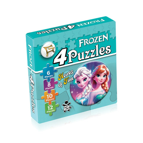 4 in 1 Puzzle | Frozen