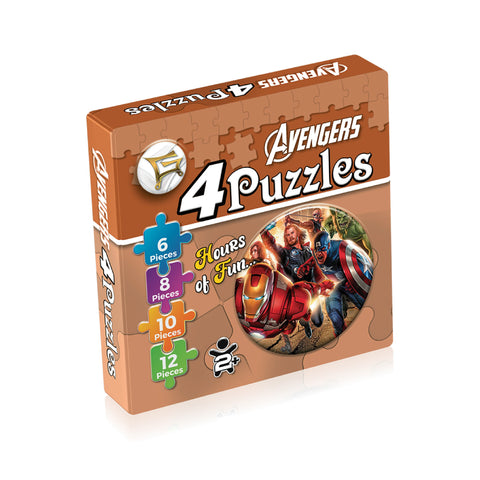 4 in 1 Puzzle | Avengers