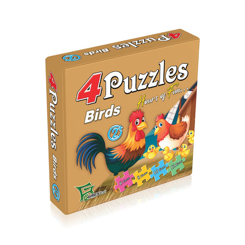 4 in 1 Puzzle | Birds