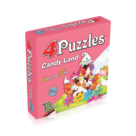 4 in 1 Puzzle | Candy Land